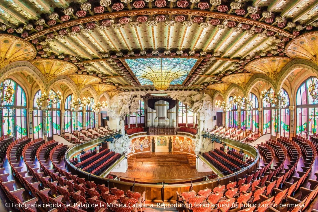 © Fotografia cedida pel Palau de la Música Catalana. Reproducció fora d’aquest ús publicitari no permesa. © Fotografia cedida pel Palau de la Música Catalana. Reproducció fora d’aquest ús publicitari no permesa.